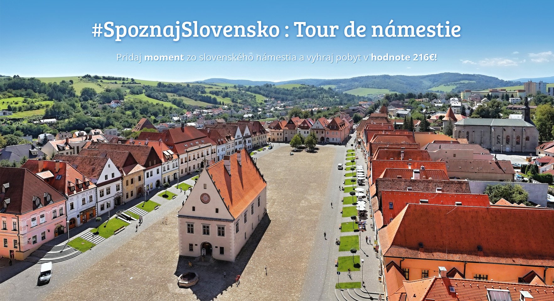 #SpoznajSlovensko : Tour de námestie